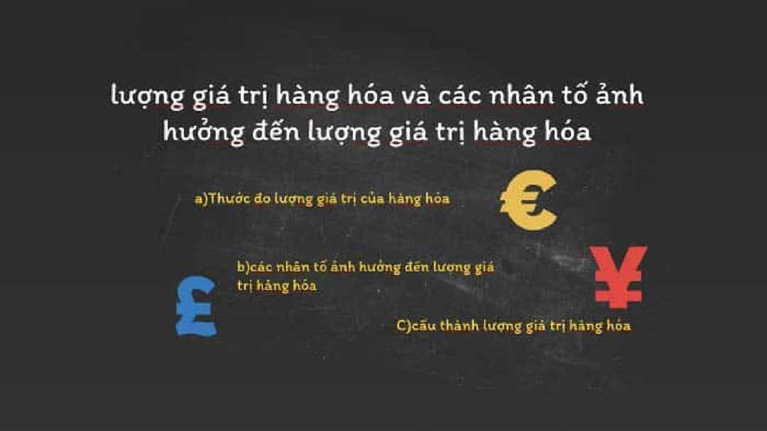 Lượng giá trị của hàng hóa và các nhân tố ảnh hưởng đến nó cũng là vấn đề mà bất cứ đối tượng nào đang thực hiện quá trình trao đổi, mua bán cần nắm rõ.